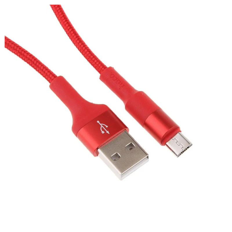 Cable Micro USB V8 a USB Mallado