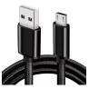 Cable Micro USB V8 a USB Mallado