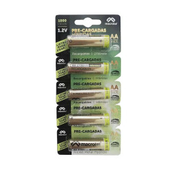 Pila Recargable AA Macrotel