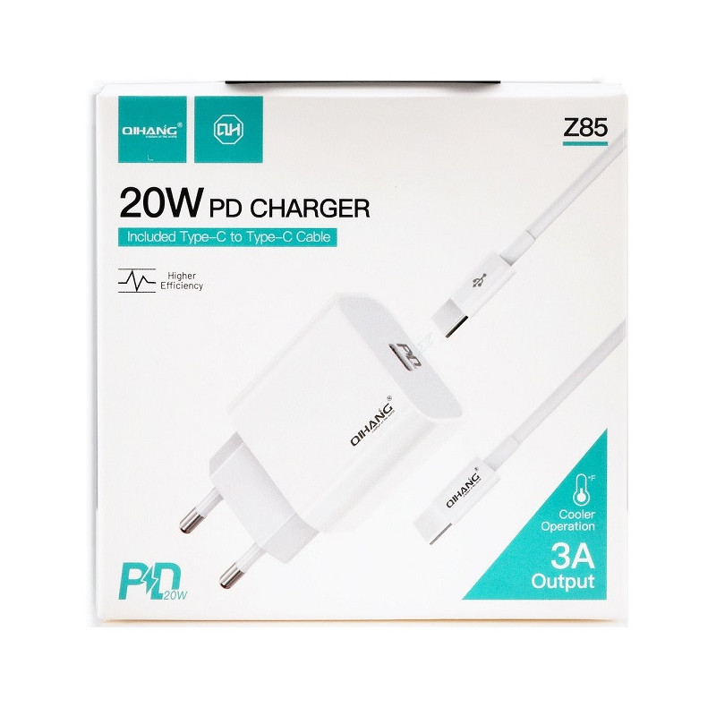 Cargador Tipo C a C 20w