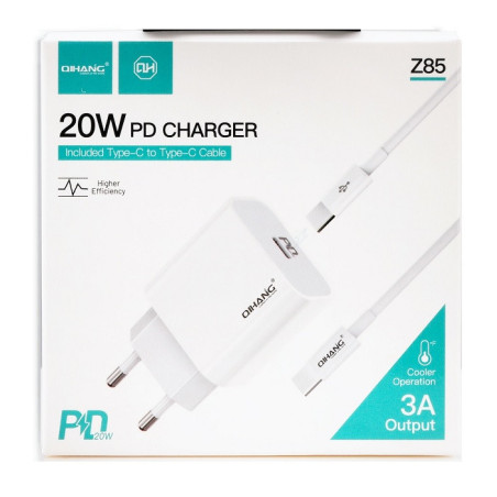 Cargador Tipo C a C 20w